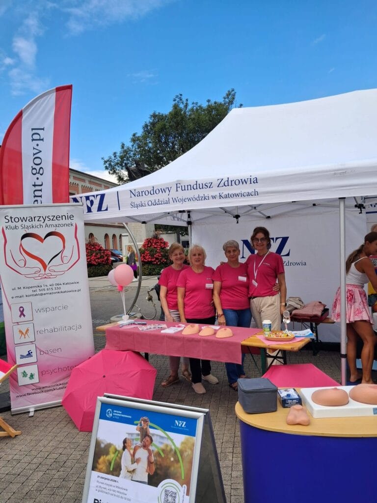 Klub Śląskich Amazonek na „Piątek dla zdrowia” w Mikołowie